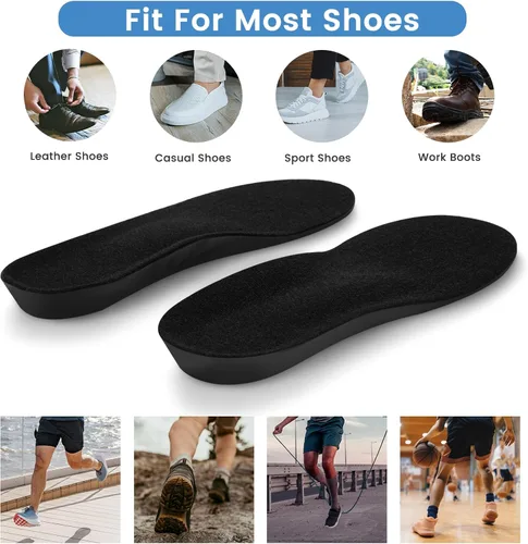 Vista 7 de Plantillas para zapatos, plantillas de espuma viscoelástica, plantillas ortopédicas para fascitis plantar, que proporcionan una excelente absorción