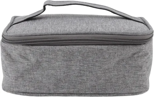 Vista 9 de Fiambreras portátiles con carga USB, mini lonchera eléctrica portátil, calentador de alimentos, calentador de alimentos, bolsa de almuerzo