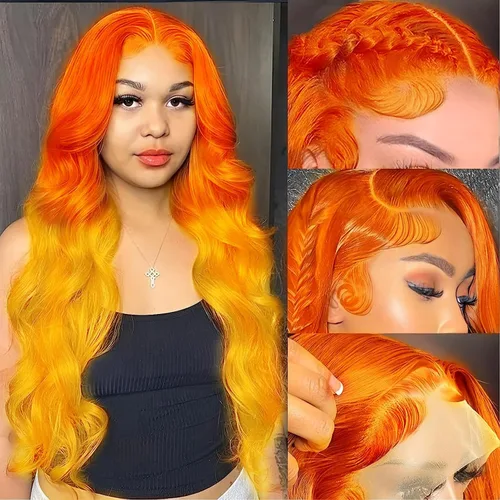 Vista 37 de 613 Peluca rubia realista sin pegamento con encaje frontal, peluca ondulada larga para mujeres blancas, 613 HD con encaje frontal, línea de cabello