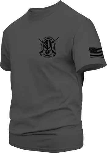 Vista 2 de Playera militar One Nation Under God