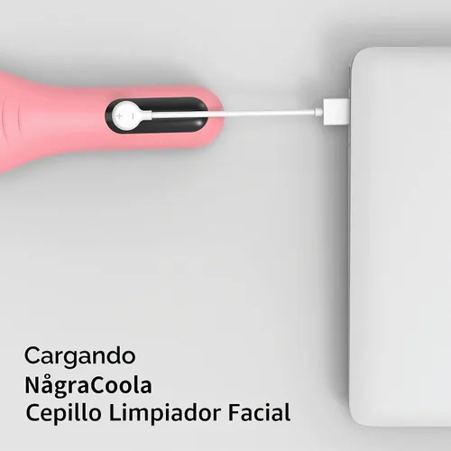 Vista 2 de Cable de carga magnético versión 2,0 para cepillo de limpieza facial NågraCoola