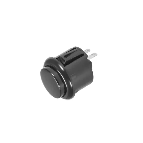 Vista 4 de Interruptor de botón momentáneo para juego pequeño para videojuegos arcade -0.906 innegro10 piezas