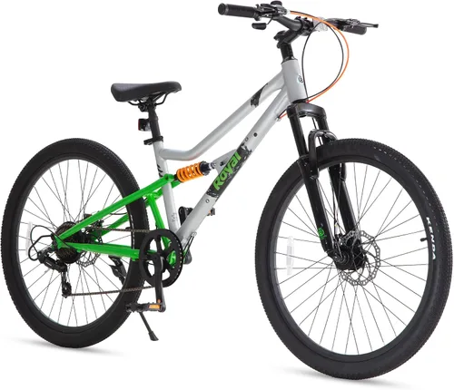 Vista 21 de RoyalBaby Bicicleta de montaña para niños y niñas, bicicleta ultraligera de aluminio con ruedas de 20 a 26 pulgadas para niños de 6 a 14 años