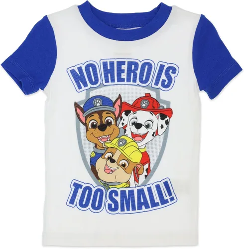 Vista 2 de Paw Patrol Conjunto de pijama de algodón de 4 piezas para niño