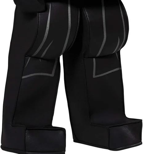 Vista 5 de Darth Vader Costume for Kids Official Prestige Lego Star Wars Costume with Mask and Cape