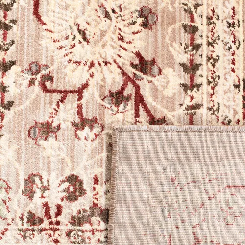 Vista 6 de Safavieh Infinity Collection INF593D - Camino (6.6 x 26.2 ft), color beige y amarillo