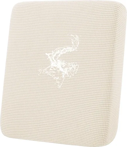 Vista 104 de Fundas impermeables para sofá seccional, fundas de cojín antideslizantes para sofá Ajuste seccional en forma de L, tela jacquard elástica, parte