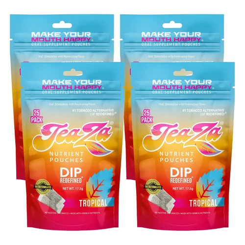 Vista 23 de Teaza Bangin' - Bolsas energéticas de hierbas alternativas al tabaco sin nicotina, bolsas de inmersión saludables para tabaco, sabor prémium a
