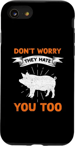 Vista 13 de iPhone 15 Pot Belly Pig Owner Pot Belly Pig Harness Pig Mama Case