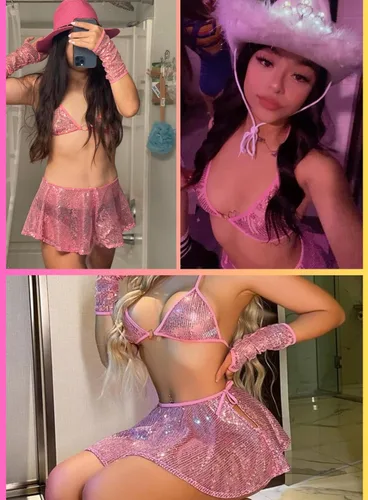 Vista 6 de EVELUST Trajes de rave para mujer, disfraz sexy de hada, festival, lentejuelas, parte superior metálica, falda de malla, brazo exótico, conjunto