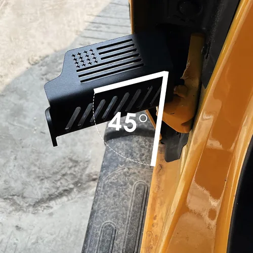 Vista 7 de sukemichi Estriberas para Bronco, accesorios para Ford Bronco de 4 puertas, 2 puertas, 2 puertas, acero, 1 par (bandera) Steel material,Foot pegs