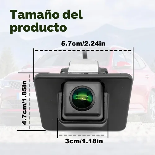 Vista 2 de Cámara de Espejo Retrovisor Trasero 95760-2T002 Compatible Solo con Kia Optima 2011 2012 2013 y Kia Optima Hybrid 2.4L 2011 2012 2013, Cámara