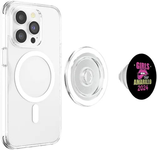 Vista 4 de Amarillo 2024 Girls Trip Group Matching Party Weekend PopSockets MagSafe PopGrip for iPhone