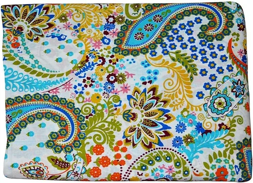 Vista 4 de Tela de algodón con estampado floral de 45 pulgadas de ancho, tela de gasa de algodón para costura de vestido negro, tela para manualidades por 5
