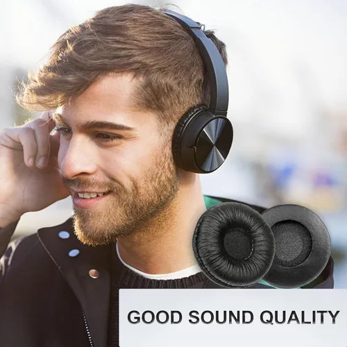 Vista 7 de Almohadillas de repuesto para auriculares Sony, almohadillas compatibles con Sony MDR- ZX100 ZX110 ZX110NC WH-CH500 CH520 CH510 V150 V250 V200 JBL
