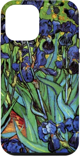 Vista 16 de Irises by Vincent Van Gogh, Flowers in a Garden - Carcasa para iPhone 17