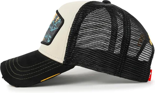 Vista 3 de ililily Gorra de béisbol vintage con bordado de Howels prémium
