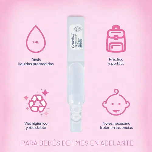 Vista 3 de Boiron Camilia Gotas para la Dentición para Alivio Diurno y Nocturno de Encías Dolorosas o Hinchadas e Irritabilidad en Bebés - 15