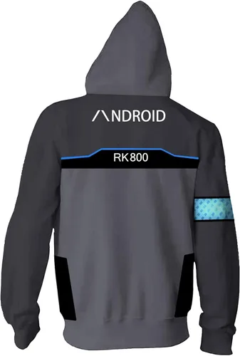 Vista 2 de ValorSoul Juego Cosplay Sudaderas Chaqueta 3D Impreso con Capucha Unisex Suéter Suelto Suéter