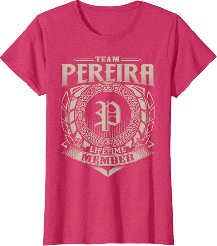 Vista 11 de Team PEREIRA Lifetime Member Apellido PEREIRA Family Vintage Camiseta, Negro