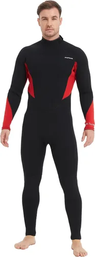 Vista 7 de Mens 5mm Full Wetsuit Ultra-Stretch Neoprene Surfing Diving Suit