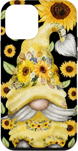 Vista 16 de Sunflower Gnome for Summer Garden Mom Cute Floral Pattern Case for iPhone 17