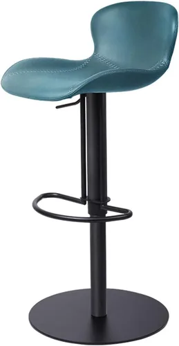 Vista 8 de BNNP Taburetes de bar altos, silla de bar que se puede levantar silla de bar alta giratoria de 360°, taburete de bar para el hogar, hotel, 1