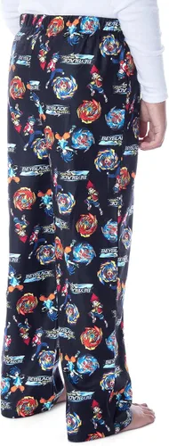 Vista 2 de INTIMO Beyblade Burst Super King Spinner Tops Allover Character Kids Ropa de dormir Pantalones de pijama