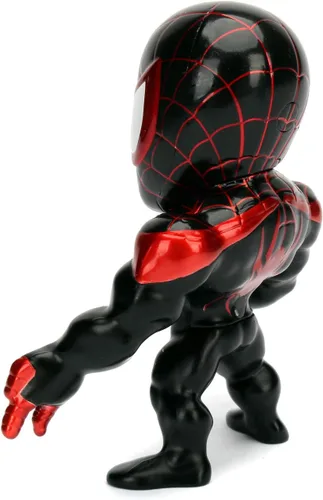 Vista 4 de Jada Toys Metals Marvel - Figura clásica de 4 pulgadas - Morales (M252) figura de juguete