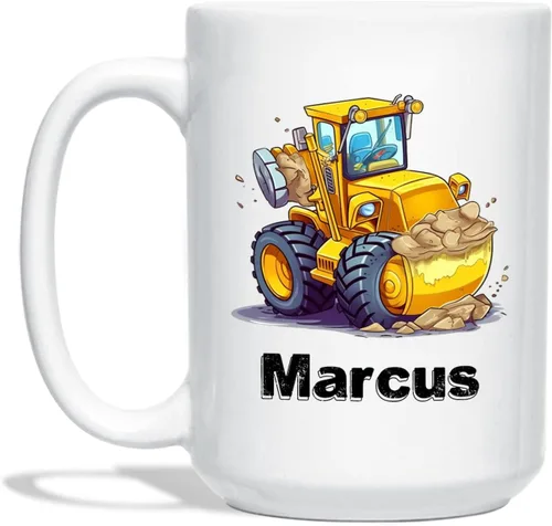 Vista 22 de Taza de café de avión personalizada con nombre de los niños, taza de café de avión personalizada de 11 onzas y 15 onzas, taza de cerámica blanca