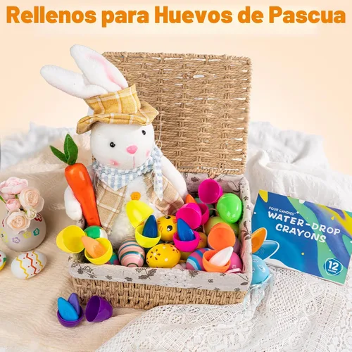 Vista 7 de Four Candies Crayones para niños de 12 colores, no tóxicos, lavables, para niños pequeños de 1 a 3, irrompible y fácil agarre en forma de gota