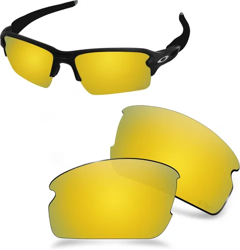 Vista 8 de ANSI Z87.1 Replacement Lenses for Oakley Flak 2.0 XL OO9188 Sungalss Azul Capri