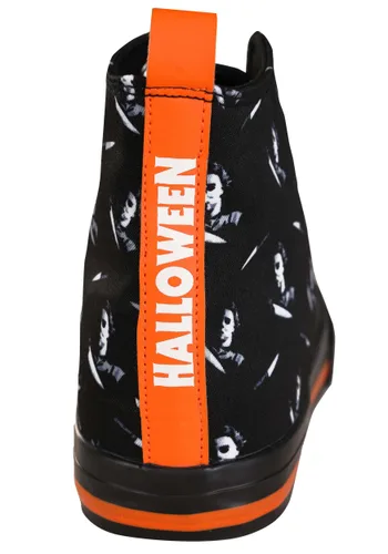 Vista 5 de Zapatos Altos de Halloween Adulto Michael Myers Multicolor