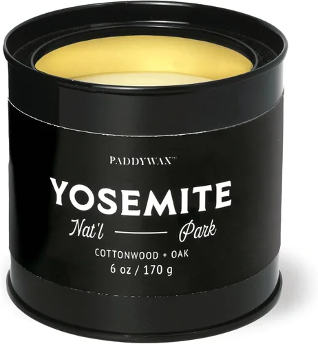 Vista 19 de Paddywax National Parks - Vela perfumada de cera de soja artesanal fabricada en los Estados Unidos, lata de 6 onzas, Olympics