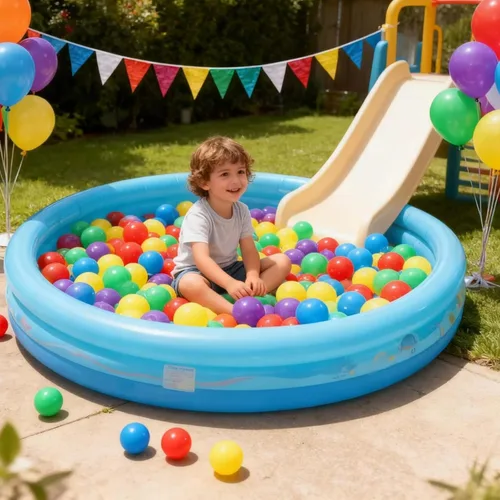 Vista 5 de GOGOSO Pelotas de Piscina de Pelotas para Niños Pequeños, Pelotas de Juego de Plástico para Bebés, Pelotas Suaves de Colores Pastel para Niños No