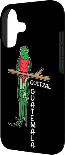 Vista 2 de Quetzal de Guatemala - Carcasa para iPhone 17, diseño de pájaros y bandera de Guatemala