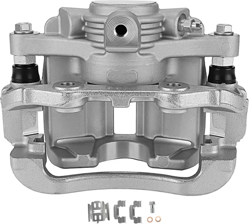 Vista 32 de cciyu Conjunto de pinza de freno trasera izquierda 18B4644A con soporte para Buick Rendezvous, para Chevy Venture, para Oldsmobile Silhouette