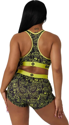 Vista 4 de PSD Pantalones cortos de viaje Bob Esponja para mujer, multicolor, S, Multi Bob Esponja Viaje Bs