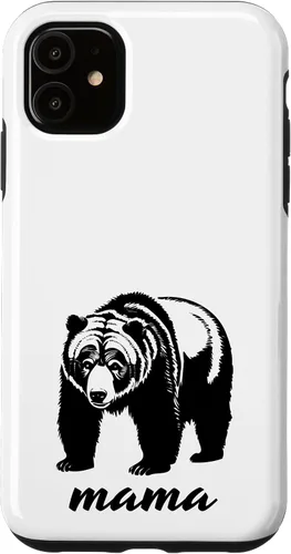 Vista 5 de iPhone 12/12 Pro Mama Bear Grizzly Bear Case