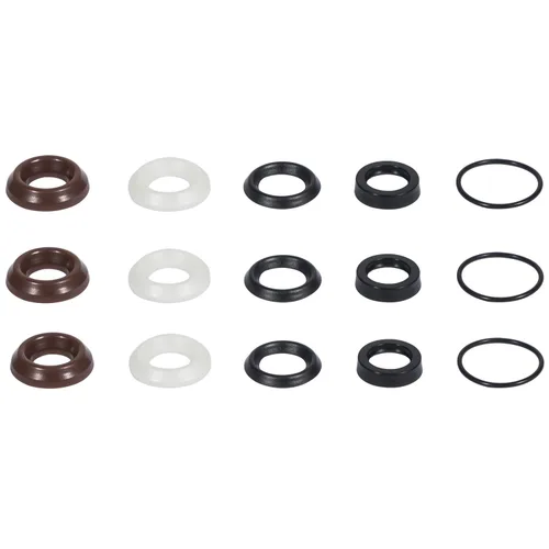 Vista 7 de Bonbo Kit de sellado de agua de embalaje 5019006400 se adapta a ZWD y ZWDK Series 0.591 in Bombas Pistón Kit de sello de lavado a presión