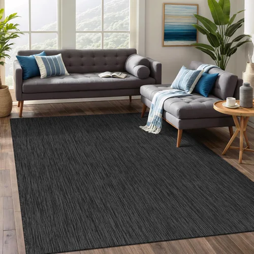 Vista 17 de Beverly Rug Waikiki Boho - Alfombra bohemia para interiores y exteriores, 5 x 7 pies, alfombra lavable para exteriores para patio, terraza, porche