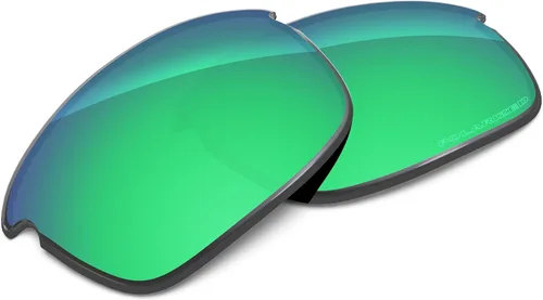 Vista 17 de Lentes de repuesto de rendimiento compatibles con Oakley Bottle Rocket OO9164 policarbonato polarizado grabado al aguafuerte, amarillo dorado Oro