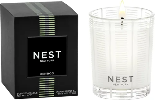 Vista 9 de NEST New York Vela votiva perfumada, limón Amalfi y menta, 2 onzas, tiempo de combustión de hasta 28 horas, recipiente de vidrio reutilizable
