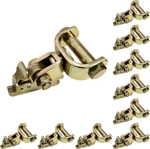 Vista 8 de Mega Cargo Control 1 paquete de accesorios giratorios de rodillo E-Track, anclajes de amarre resistentes para correas de trinquete E Track