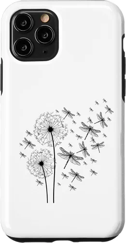 Vista 28 de Funda para iPhone 12/12 Pro Wildlife Animal Insect Dandelion Dragonfly