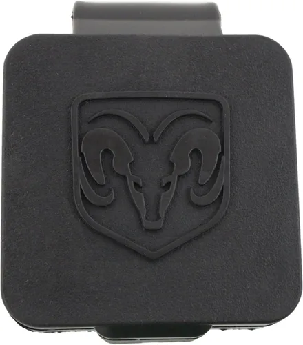 Vista 3 de Tapón para receptor de remolque con el logo de la cabeza de RAM. Accesorios originales de Dodge RAM 82208454AB