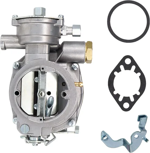 Vista 4 de NENKUTEN Carburador de 1 barril para motores Rochester 235 1957-1961 Chevrolet GMC Chevy Truck 3.8L 3852CC 235Cu 6 motores Cly Choke automático