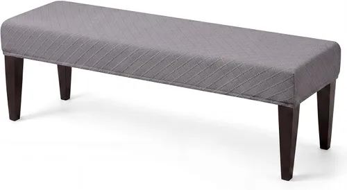 Vista 8 de WOMACO Funda para Banco de Comedor - Fundas Elásticas de Spandex para Cojín de Asiento Tapizado Protectores de Asiento de Banco de Cocina y Comedor
