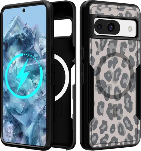 Vista 8 de Funda para Moto G 5G 2024 – Compatible con MagSafe para mujeres y niñas, bonita funda protectora magnética para teléfono, diseño femenino Kawaii