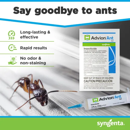 Vista 2 de Syngenta 68078 Advion Singular Tube Ant Gel Señuelo 1.06 oz